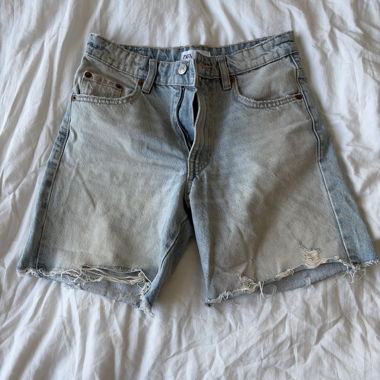 Zara denim shorts
