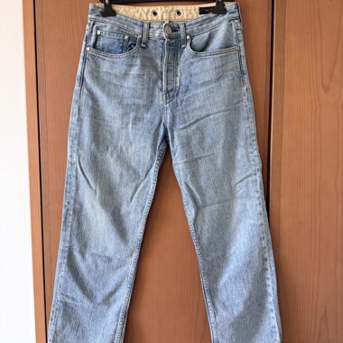 Rag & Bone Straight Leg grommets/eyelets Jeans