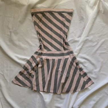 Y2K stripped Dress 