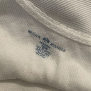 Robe débardeur côtelée blanche