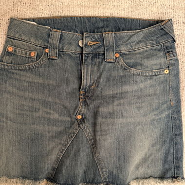 Gonna in denim WEEKDAY