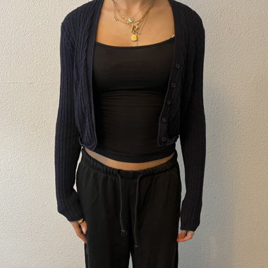 Cardigan blu