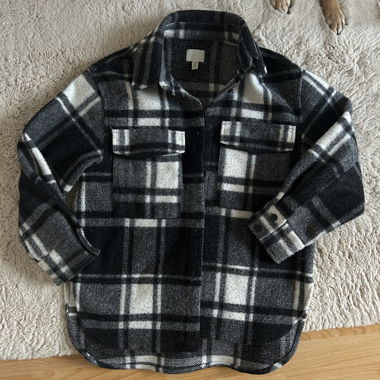 Checkered Shirt Jacket