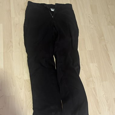 Pantaloni in tessuto neri