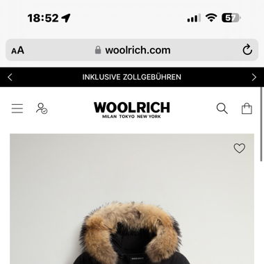 Woolrich Parka Neu