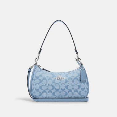 COACH Handtasche Blau