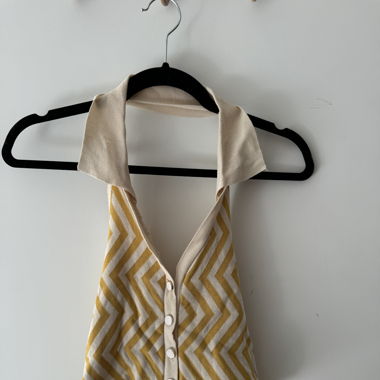 Crop top with Collar