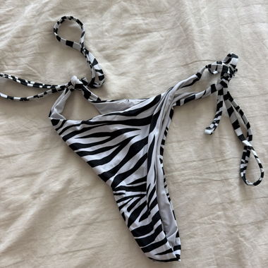 Zebra Bikini Bottom