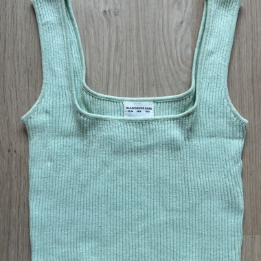 Top a coste verde menta Glamorous Care EU 36