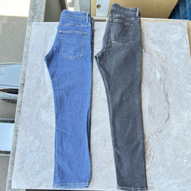 2 Herrenjeans aus Baumwolle, 31/ 32