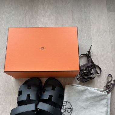 Hermes Chypre sandals size 39.5