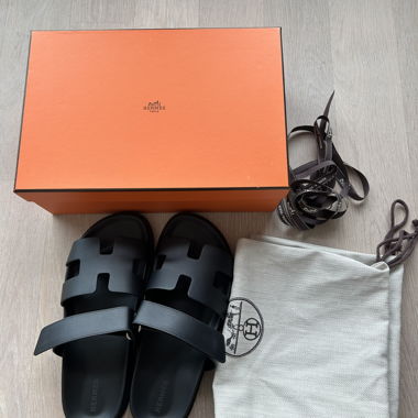 Hermes Chypre sandals size 39.5