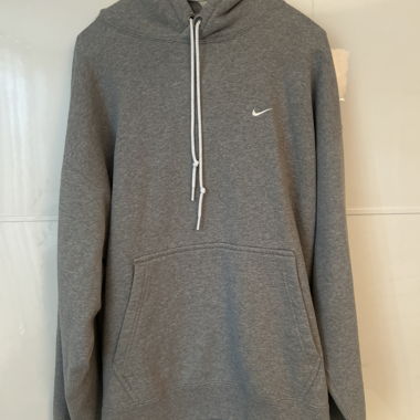Sweat à capuche gris Nike One Swoosh