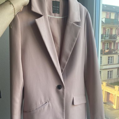 Blazer long rose