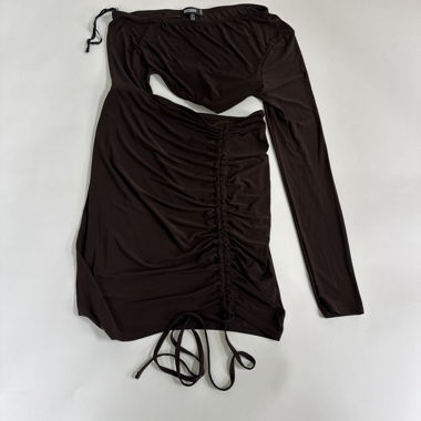 Missguided Ruched Mini Dress