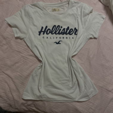 T-Shirt Hollister blanc M