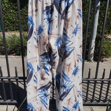 Palazzo-Hosen mit Muster