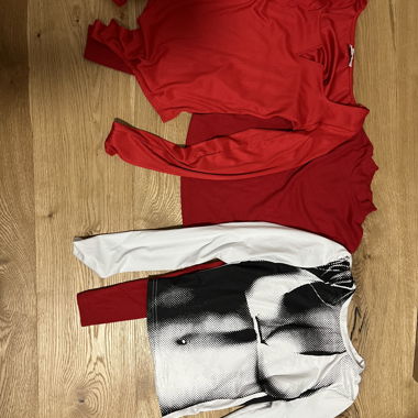 Langarm-Top Set