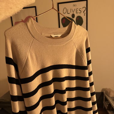 Object Gestreifter Pullover