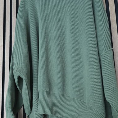 Grüner Strickpullover FreePeople