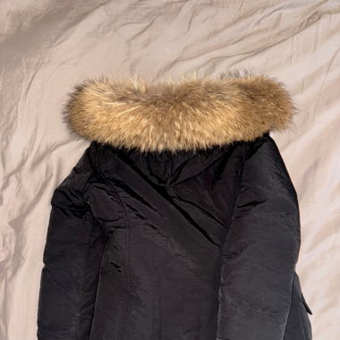 Winterjacke Grösse S mit Echtpelz