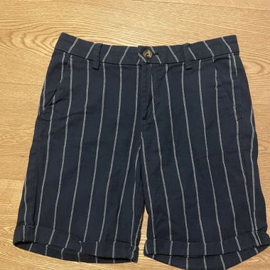 Vintage kurze gestreifte Hose