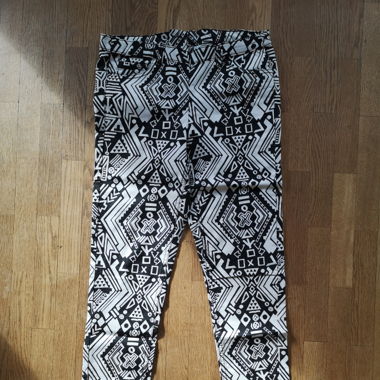 gemusterte Hose