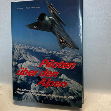 Piloten über den Alpen
