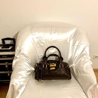 Sac Paddington Chloé en brun foncé