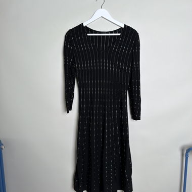 Robe en maille rayée Comma