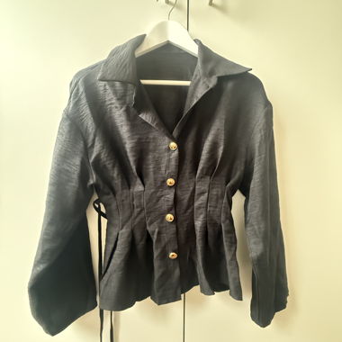 Schwarze Bluse Neu