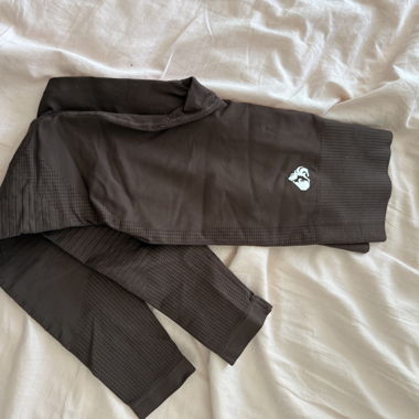 Leggings brunes pour femme
