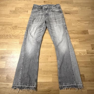 Jeans évasés ZARA gris
