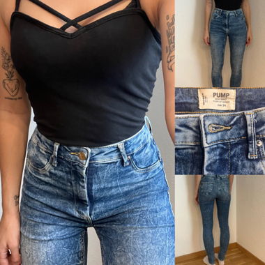 High Waist Push up Skinny Jeans
