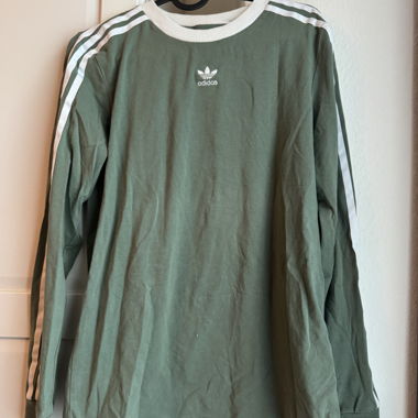 Green Adidas Long-Sleeve Shirt