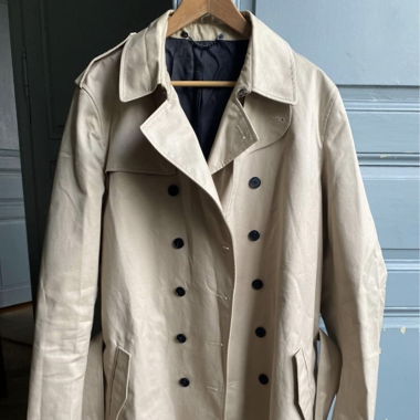 Trench-coat beige 