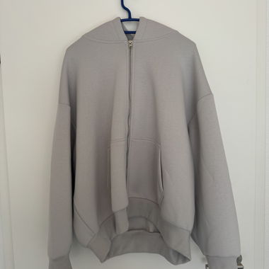 Grey Zip Hoodie Jacket YOURTURN