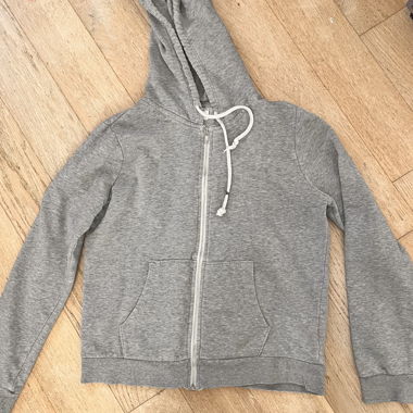 H&M Basic Sweat à capuche zippé
