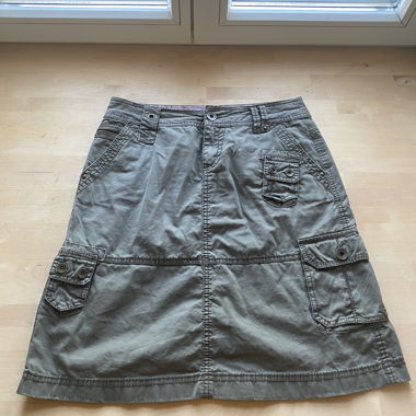 Gonna midi cargo grunge, esprit