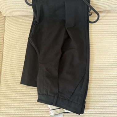 Wide black JJXX trousers