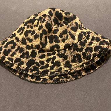 ZARA Leopard Bucket Hat Size M
