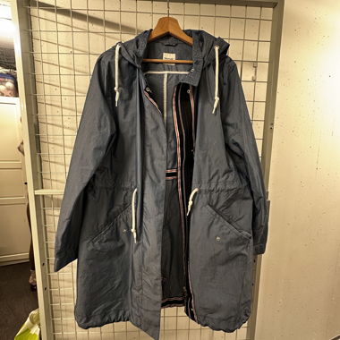 Giacca parka con cappuccio Taifun blu taglia 42