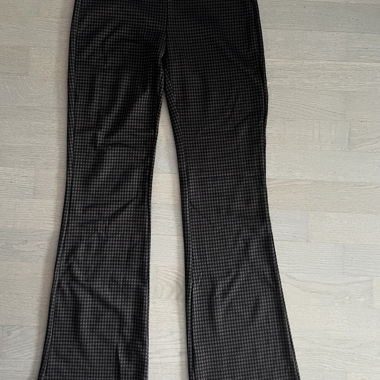 Mango Bootcut Trousers Houndstooth