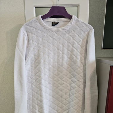 Pull blanc 