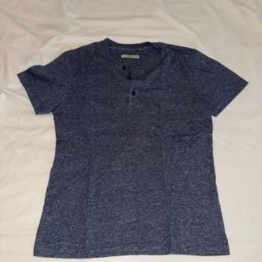 T-shirt Mango – Blu Mélange – Taglia S