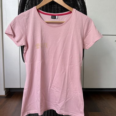 Rosa Damen-T-Shirt