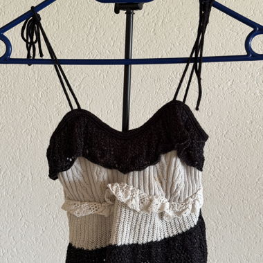 Haut débardeur en maille ZARA