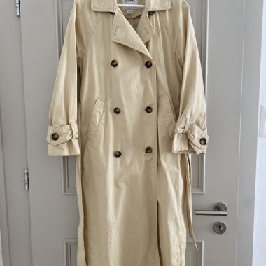 Monki Oversized Trenchcoat