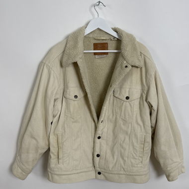 Veste Levi's en velours côtelé avec sherpa