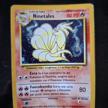 Pokémon Ninetales Holo (italienische Version)